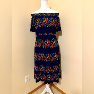 OLD NAVY Off Shoulder Dress Sz Medium